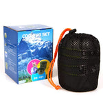 Conjunto portátil DS-101 para cozinhar em campismo ao ar livre, conjunto de panelas para piquenique