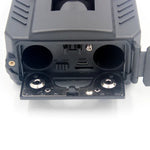 PR-200B Câmara de Caça com Lente Grande Angular de 120 Graus, IP56 à Prova de Água, 12MP 1080P HD Infravermelhos, Suporta Cartão TF, PIR Alcance: 10-15m, PR200B