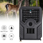 PR-200B Câmara de Caça com Lente Grande Angular de 120 Graus, IP56 à Prova de Água, 12MP 1080P HD Infravermelhos, Suporta Cartão TF, PIR Alcance: 10-15m, PR200B