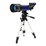 Telescópio Astronómico WR852 16x/66x70 de Alta Definição com Tripé, 66x70 Azul