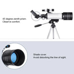 Telescópio Astronómico WR852 16x/66x70 de Alta Definição com Tripé, 66x70 Azul