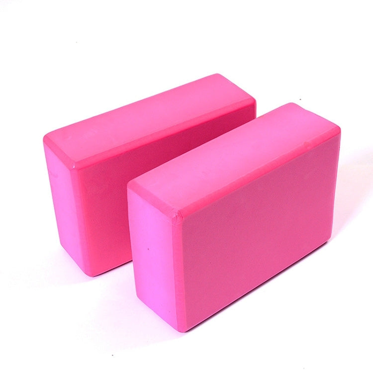 Bloco de yoga de espuma de alta densidade para mulheres, ferramenta de exercício em casa para fitness e saúde, tamanho: 23*15*7.5cm, 23 x 15 x 7.5cm roxo
