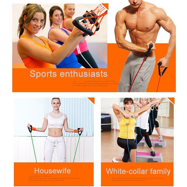 Bandas de Resistência para Exercício Fitness Corda Elástica para Treino de Yoga e Músculos, Tamanho: 5*9*1200mm, Entrega de Cor Aleatória, Tamanho: 5*9*1200mm