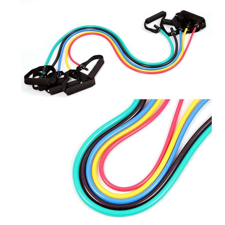 Bandas de Resistência para Exercício Fitness Corda Elástica para Treino de Yoga e Músculos, Tamanho: 5*9*1200mm, Entrega de Cor Aleatória, Tamanho: 5*9*1200mm