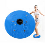 Disco magnético para exercício aeróbico e fitness para cintura, placa de torção, tamanho: 25*3cm, zm-8016 (azul), zm-8016 (roxo)