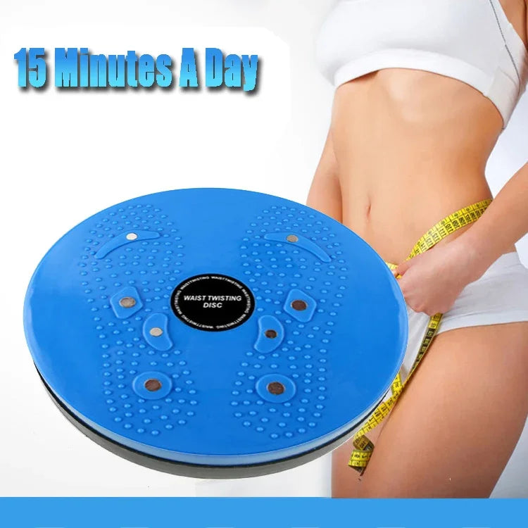 Disco magnético para exercício aeróbico e fitness para cintura, placa de torção, tamanho: 25*3cm, zm-8016 (azul), zm-8016 (roxo)