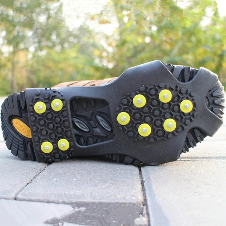 Capa Antiderrapante para Sapatos com 10 Dentes para Gelo e Neve, Tamanho: XL, Tamanho: XL