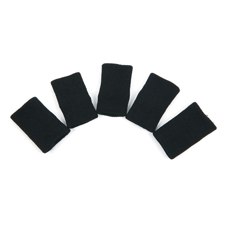 Protetor de Dedos em Nylon 5 em 1, Protetor de Dedos em Nylon 5 em 1 (Azul), Protetor de Dedos em Nylon 5 em 1 (Preto)