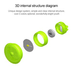 Children Balance Car Night Riding Safety Light-emitting Clip Lights, 10 PCS Clip Light, Clip Light