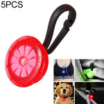 5 Unidades de Luzes de Segurança Luminosas para Braço para Corrida Noturna de Campismo, 5 Unidades de Luzes de Segurança