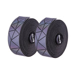 Fitas para guiador de bicicleta de estrada ZTTO, fita PU colorida com gradiente, durável e anti-choque, ZTTO