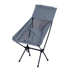 Cadeira Dobrável Portátil para Camping, Lazer e Praia ao Ar Livre, Grande (Branco), Grande (Preto), Grande (Cinza), Grande (Azul Marinho)