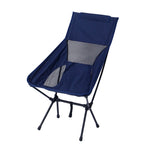 Cadeira Dobrável Portátil para Camping, Lazer e Praia ao Ar Livre, Grande (Branco), Grande (Preto), Grande (Cinza), Grande (Azul Marinho)