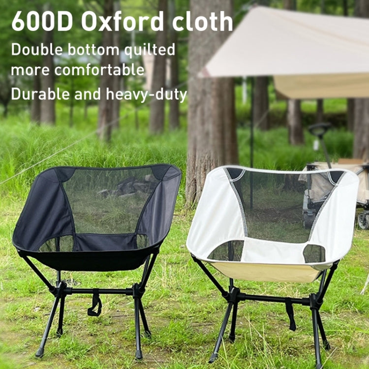 Cadeira Dobrável Portátil para Camping, Lazer e Praia ao Ar Livre, Grande (Branco), Grande (Preto), Grande (Cinza), Grande (Azul Marinho)