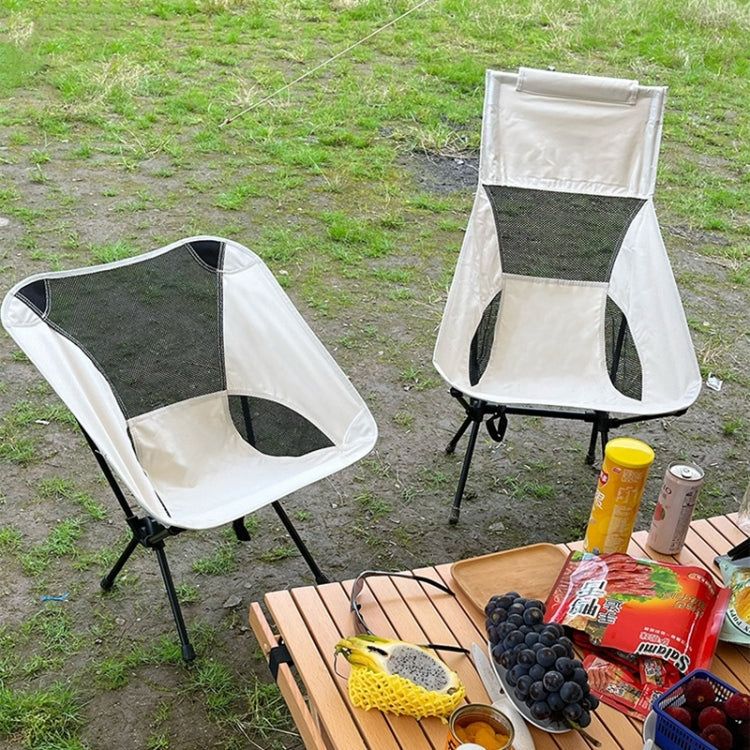Cadeira Dobrável Portátil para Camping, Lazer e Praia ao Ar Livre, Grande (Branco), Grande (Preto), Grande (Cinza), Grande (Azul Marinho)