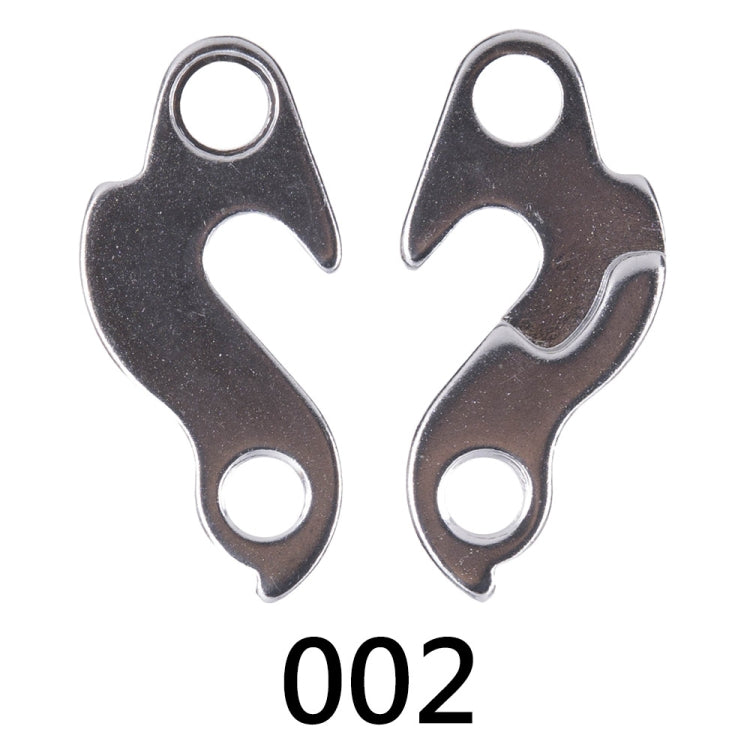 2 Peças ZTTO 002 Peças de Gancho para Câmbio Traseiro de Liga para Bicicleta de Estrada MTB, 002