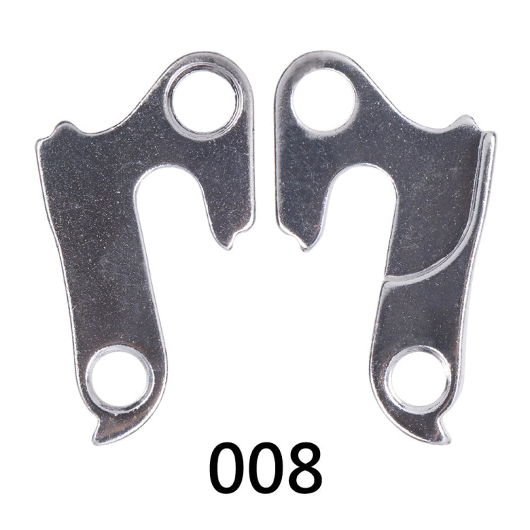2 Peças ZTTO 008 Peças de Gancho para Câmbio Traseiro de Liga para Bicicleta de Estrada MTB, 008