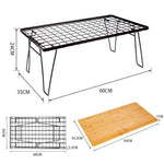 Mesa Dobrável Portátil com Rede para Exterior AOTU YT1001, Mesa de Rede