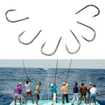 ISE 500 Unidades de Anzóis de Pesca com Barbela, Tamanhos Mistos 3-12#