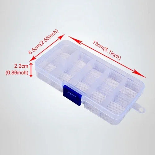 ISE 500 PCS Mixed Size Fish Barbed Hook Fishing Hooks, 6-15 #