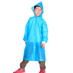 Casaco de Chuva de Moda para Crianças em EVA Espessado para Montanhismo ao Ar Livre, Tamanho Médio