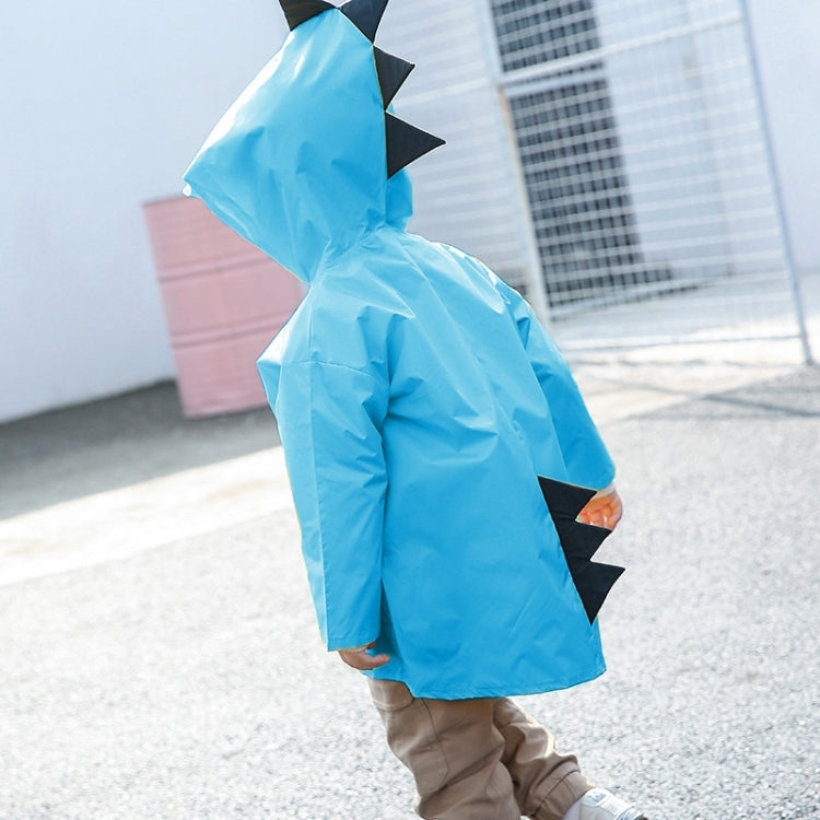 Casaco de Chuva Infantil de Moda com Estampa de Dinossauro, Tamanho: S, Tamanho: S