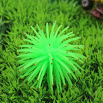 Artigos de Aquário Decoração Bola de Ouriço-do-mar Simulada em TPR com Pontos, Tamanho: S, Diâmetro: 7cm, 7cm