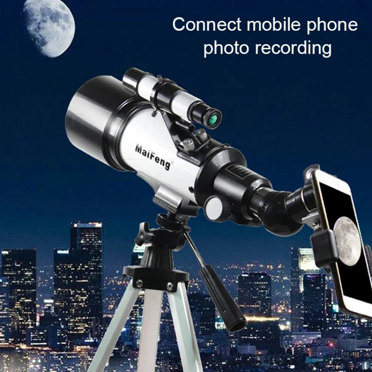 Maifeng40070 Telescópio Astronómico de Alta Definição 233x70 com Tripé, 233 x 70