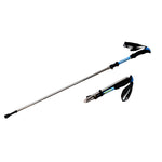Bastões de Trekking Portáteis Ajustáveis em Liga de Alumínio 125cm, Verde#125cm, Azul#125cm, Vermelho#125cm, Amarelo#125cm