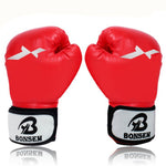 Luvas de Boxe de Treino BONSEM para Adultos, C1 Preto, C1 Vermelho