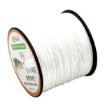 Linha de Pesca Trançada PE Extra Forte HENGJIA 8.0# 0,50mm 80LB 40,8kg Tensão 500m 4 Fios, 8.0# 0,50mm 80LB