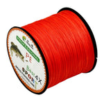 HENGJIA 4.0# 0,34mm 45LB 18,1kg Tensão 500m Linha de Pesca PE Trançada Extra Forte 4 Fios Linha de Pipa, 4.0# 0,34mm 45LB