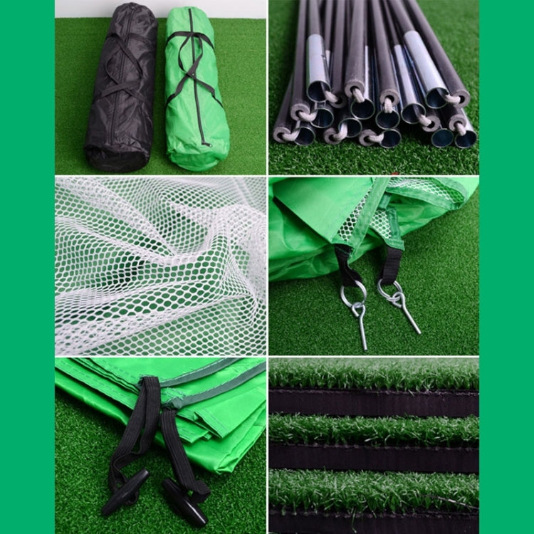 Ajudas de treino de golfe PGM, rede de prática para desporto interior 2m, 2m