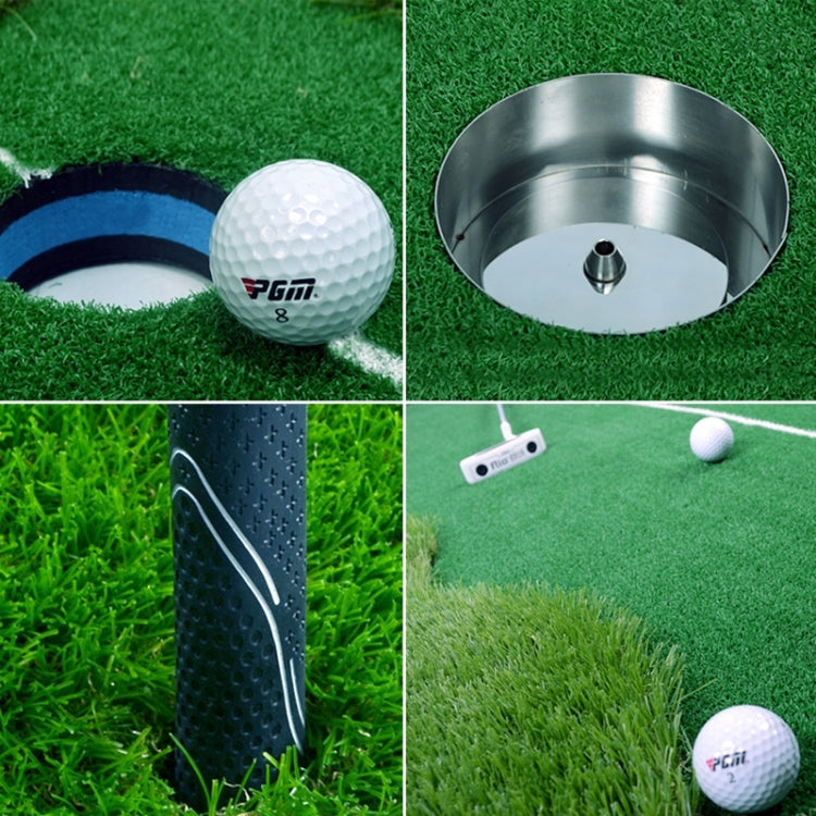 Tapete de Putting de Golfe PGM com Duas Cores, Treinador de Bastão, Tamanho: 75x300cm