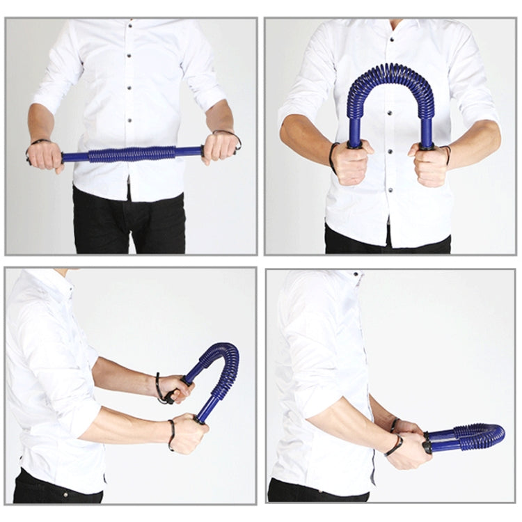 Dispositivo de Treino de Força para Braços com Mola de 60kg + Conjunto de Proteção para Mãos, 60kg