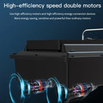 Barco de Isco RC Exterior com Duplo Motor GPS D16B, Ficha UE, D16B GPS (Ficha UE), D16B GPS (Ficha EUA)