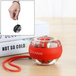 Treinador de pulso original Xiaomi Youpin Yunmai, Gyroball LED, spinner essencial giroscópico para exercício do antebraço