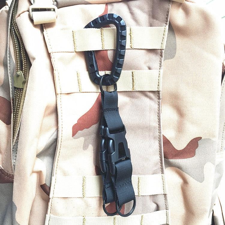 Mochila Multifuncional ao Ar Livre com Fivela Tricíclica, Fivela Tricíclica (Preto), Fivela Tricíclica (Verde), Fivela Tricíclica (Caqui)