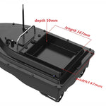 Barco de Isco RC Inteligente D16 com Capacidade de Carga de 2kg e Alcance de 500M, D16