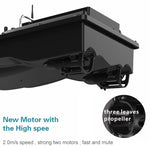 Barco de Isco RC Inteligente D16 com Capacidade de Carga de 2kg e Alcance de 500M, D16