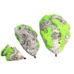 Decoração para Aquário Pedra Pomes Flutuante Suspensa Tanque de Peixes Artificial Musgo Acuarios Pedra Voadora Ornamento Aquático Paisagem, Tamanho Pequeno: 5,8 x 9,2cm, Pedra Flutuante Tamanho Pequeno: 5,8 x 9,2cm