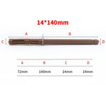 10 PCS Pregos Invisíveis para Prateleira de Parede com Placa Oculta, 14x140mm, 14x140mm