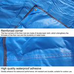 Tapete de Piquenique para Camping ao Ar Livre em Tecido Oxford AOTU AT6220, Tamanho: 220 x 180cm, 220 x 180cm