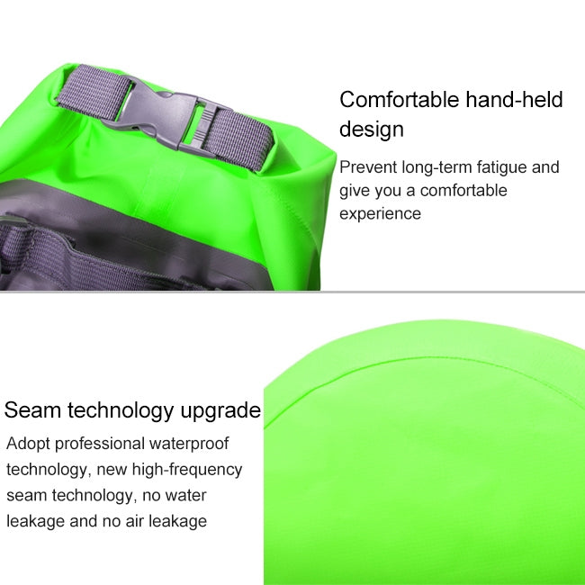Saco Seco Impermeável para Exterior com Alças Duplas para os Ombros, Capacidade: 5L, 5L