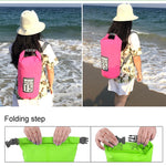 Saco Seco Impermeável para Exterior com Alças Duplas para os Ombros, Capacidade: 20L, 20L