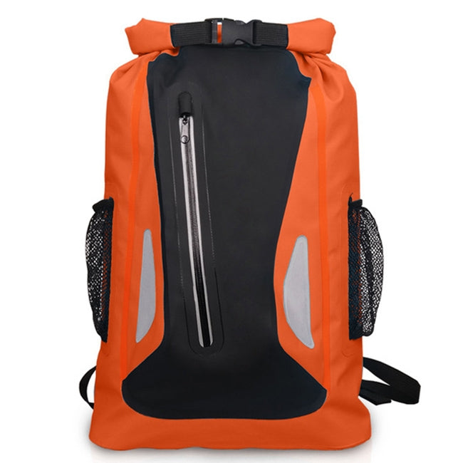 Saco Seco Impermeável para Exterior com Alças Duplas para os Ombros Saco Barril em PVC, Capacidade: 25L