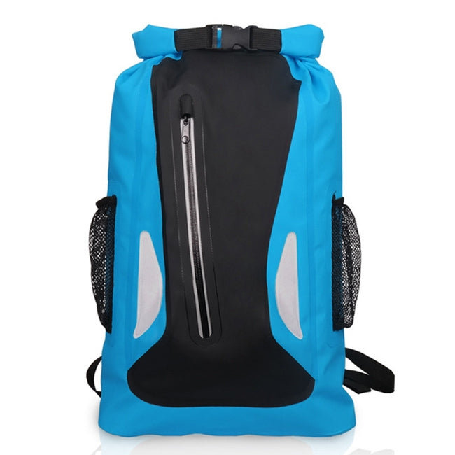 Saco Seco Impermeável para Exterior com Alças Duplas para os Ombros Saco Barril em PVC, Capacidade: 25L