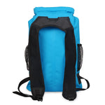 Saco Seco Impermeável para Exterior com Alças Duplas para os Ombros Saco Barril em PVC, Capacidade: 25L