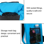 Saco Seco Impermeável para Exterior com Alças Duplas para os Ombros Saco Barril em PVC, Capacidade: 25L