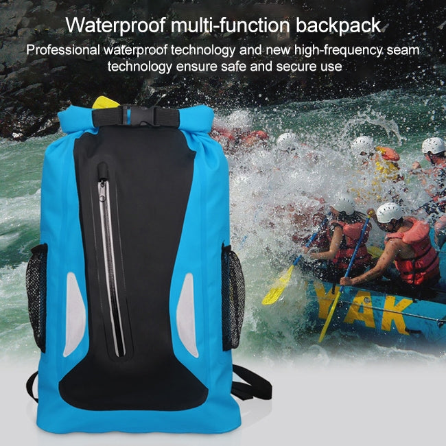 Saco Seco Impermeável para Exterior com Alças Duplas para os Ombros Saco Barril em PVC, Capacidade: 25L
